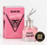 SEXY SCANDAL DREAM GIRL AVEC QR CODE (Un parfum de 50ML sur-mesure dont le QR code gravé sur le flacon réveille vos plus beaux souvenirs en photos, vidéos et audio.)