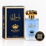 THE KING AVEC QR CODE (Un parfum de 100ML sur-mesure dont le QR code gravé sur le flacon réveille vos plus beaux souvenirs en photos, vidéos et audio.)