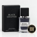BLACK GHAFFAR AVEC QR CODE (Un parfum de 50ML sur-mesure dont le QR code gravé sur le flacon réveille vos plus beaux souvenirs en photos, vidéos et audio.)