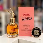 SEXY SCANDAL PINK AVEC QR CODE (Un parfum de 50ML sur-mesure dont le QR code gravé sur le flacon réveille vos plus beaux souvenirs en photos, vidéos et audio.)