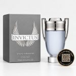 INVICTUS AVEC QR CODE (Un parfum de 50ML sur-mesure dont le QR code gravé sur le flacon réveille vos plus beaux souvenirs en photos, vidéos et audio.)